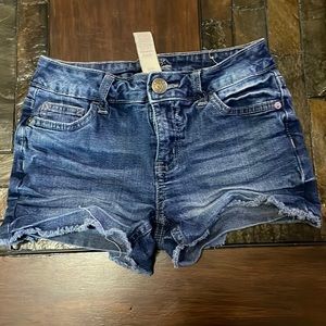 Girl’s Justice Blue Jean Shorts Slim Cut